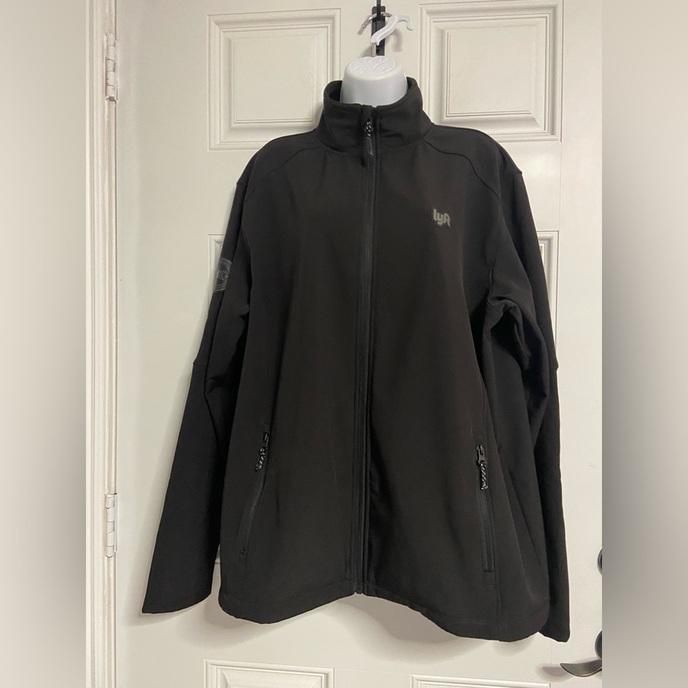 LYFT Black 1K DRIVER Zip-Up Work Jacket
